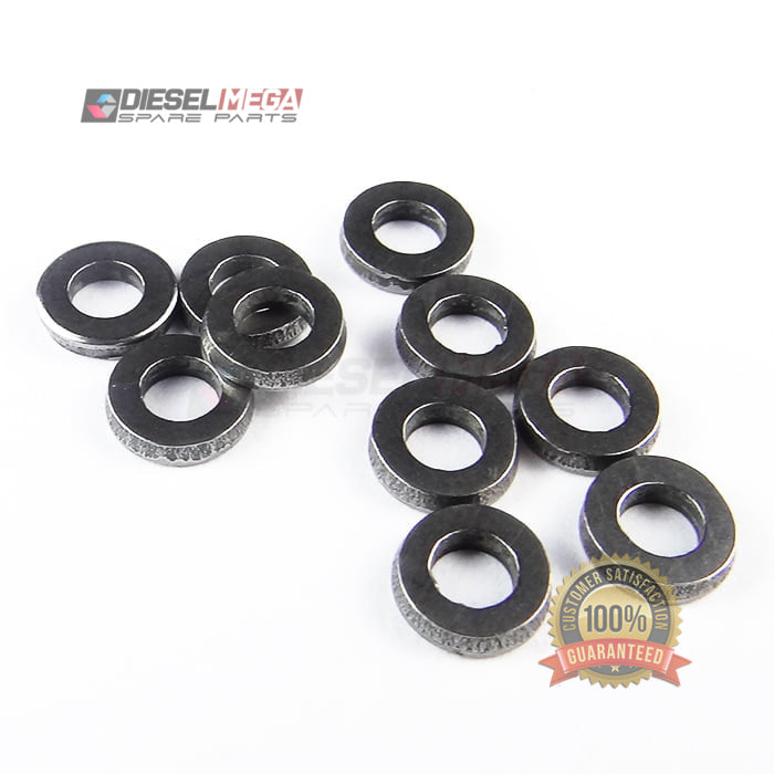 Delphi injector shim set 077-112, gas adjustment, sizes 2.50-4.90 mm