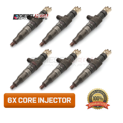 Delphi MB CR Injector A9361787006 Core (6 Pcs Pack) for Durable Reconditioned Diesel Injector Parts