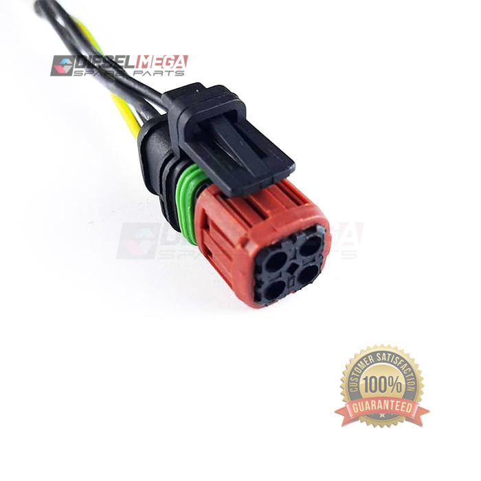 4-pin Volvo diesel connector plug, durable and OEM compatible