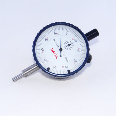 Analog dial gauge for diesel parts, 0-10 mm, 0.01 mm precision
