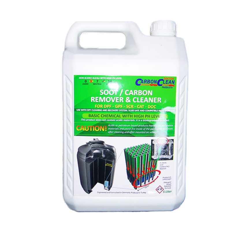 Soot Cleaning Detergent for DPF Cleaning 5L Capacity