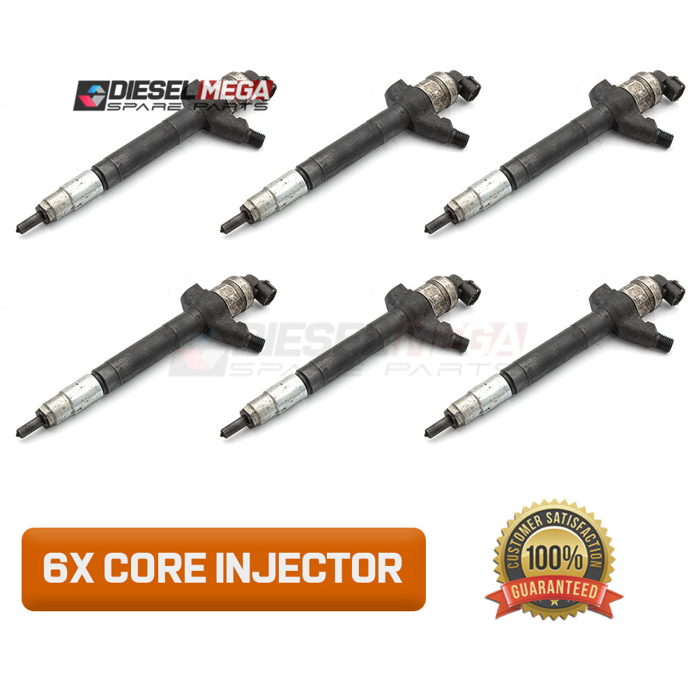 Denso CR Injector 6C1Q-9K546-AC / 095000-5800 / 1980J7 Core (6 Pcs Pack) for Premium Injector Rebuilding