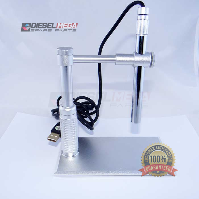 Digital Microscope with Stand for Enhanced Visual Inspection of Diesel Injector Components