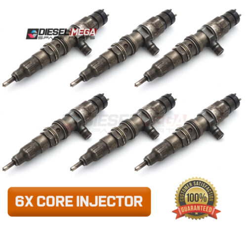 BOSCH CR INJECTOR ACTROS 0445120386 CORE A4710700887 (6 Pcs Pack)